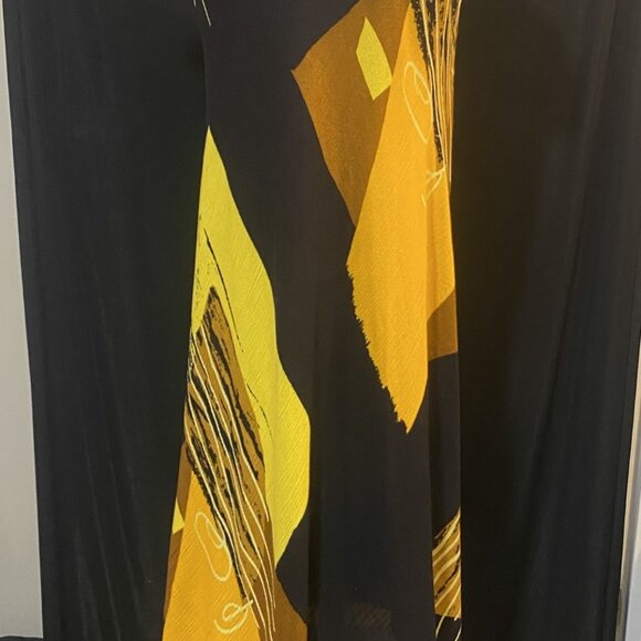 12🤗114-You Are SUNsational 💛Vintage Sunset Maxi Dress - Picture 6 of 7